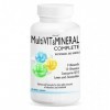 MultiVIT & MINERAL COMPLETE | 60 comprimés | multivitamine | 14 vitamines | 9 minéraux | avec coenzyme Q10 et acide folique |