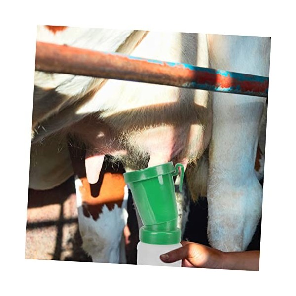 Cabilock 2 Pièces Tasse De Nettoyage De Traite Outils À Main Accessoires De Vache Fournitures De Bain Tasse À Tétine De Trait