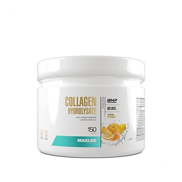 Maxler Collagen Hydrolysate 150g Agrumes