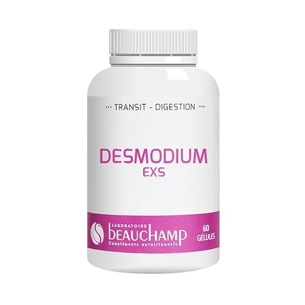 Laboratoire Beauchamp - Complément alimentaire DESMODIUM - 60 gélules - Equilibre hépatique - Bon fonctionnement du foie - Dé