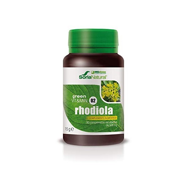 GREEN VIT&MIN 02 RHODIOLA 30 COMP 500 MG