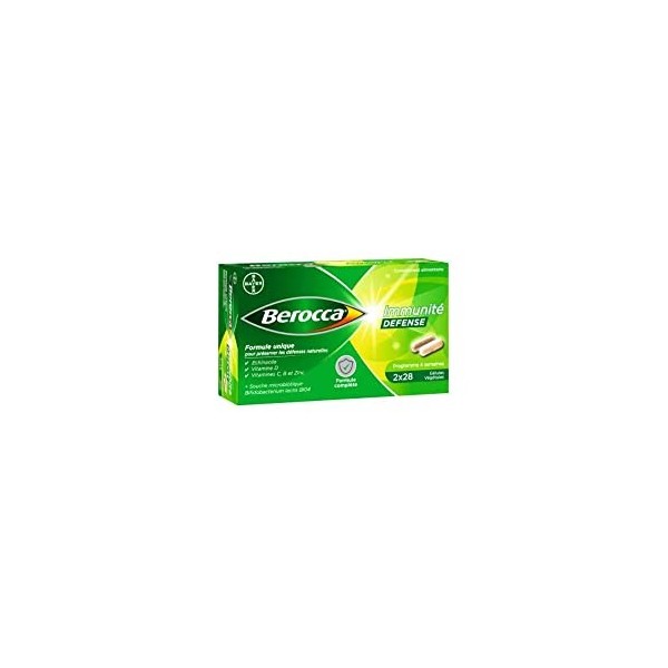 Berocca Immunité Défense 2 x 28 Gélules Végétales