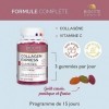 BIOCYTE - Collagen Express Gummies - Complément Alimentaire Anti-Âge et Jeunesse de la Peau - Hydrolysat de Collagène et Vita