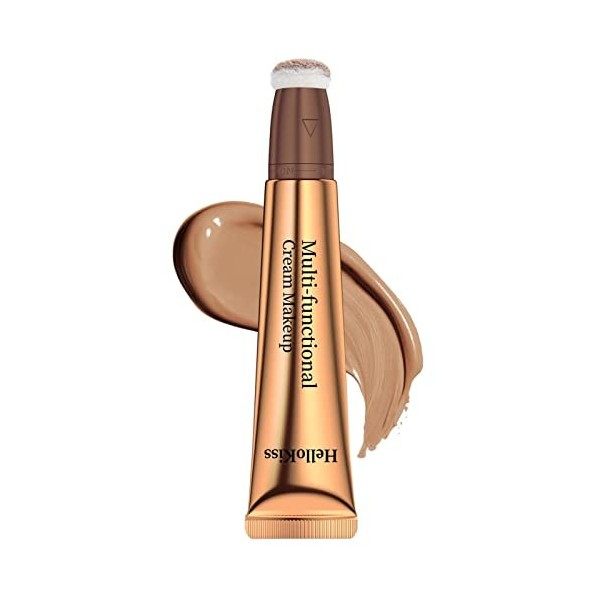 Bronzer Stick Contouring Stick,Contour Wand,Liquid Face Contour Stick With Cushion Applicator,Contour Beauty Wand,Liquide Con