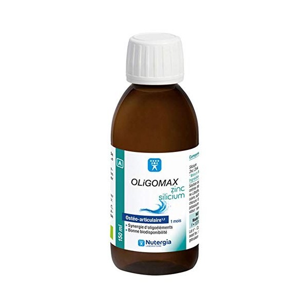 Nutergia - Oligomax Zinc Silicium 150ml Nutergia