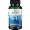 Swanson, GABA Acide Gamma-Aminobutyrique , 500mg, Haute Dosé, 100 Capsules, Testé en Laboratoire, Sans Soja, Sans Gluten, Sa