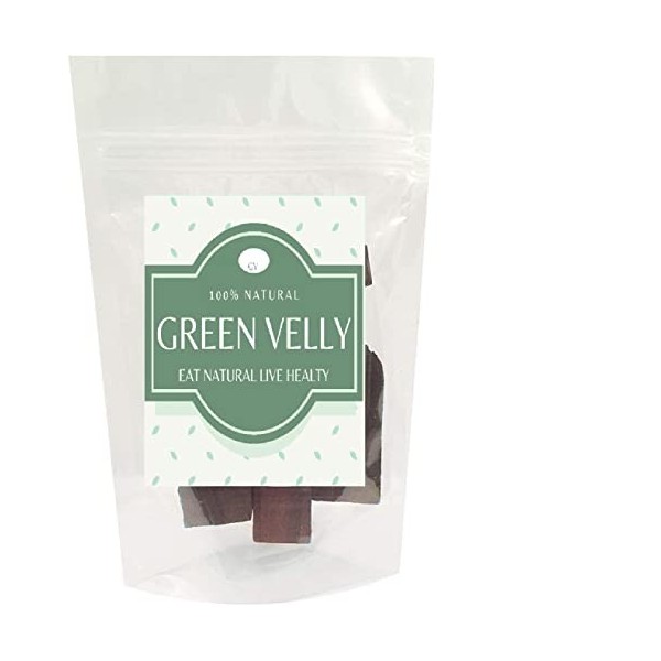 Green Velly 100% Natural 100% Natural Premium Agar lakdi/Agarwood/Gharuwood,100g