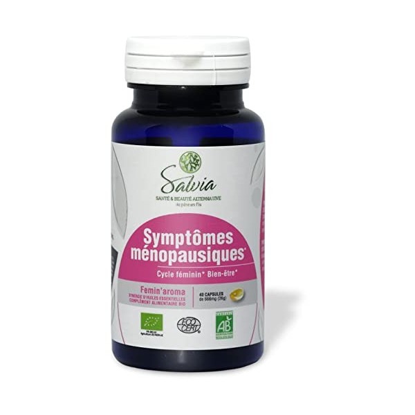 Salvia - Feminaroma - Ménopause et équilibre féminin - bio - 40 capsules