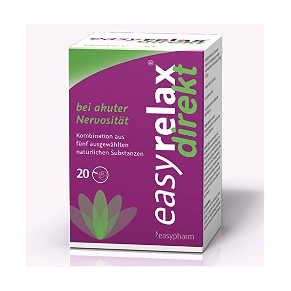 easyrelax Lot de 20 sachets 20 BTL 