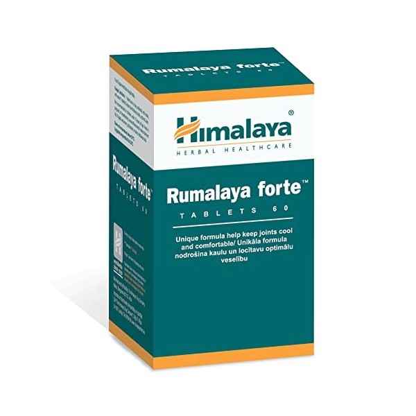 Himalaya Herbals Rumalaya Forte Herbal-Based Support Formula for Healthy Comfortable Joints and Freedom of Movement |Increase