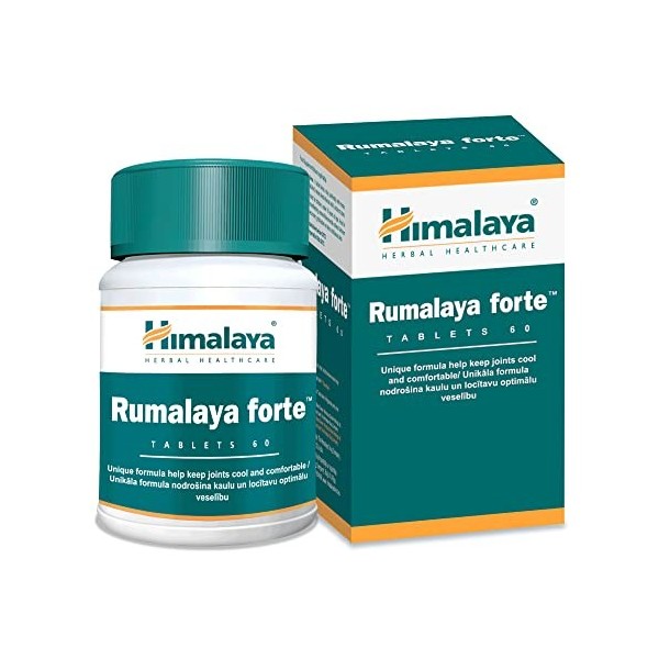 Himalaya Herbals Rumalaya Forte Herbal-Based Support Formula for Healthy Comfortable Joints and Freedom of Movement |Increase