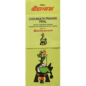Natural Pure Herbal Chousath Prahari Pipal - 10 g