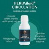Naturathéra HERBAFLUID CIRCULATION - Complément Alimentaire Naturel Contre Jambes Lourdes, Extraits de plantes - 125 ml - Fab