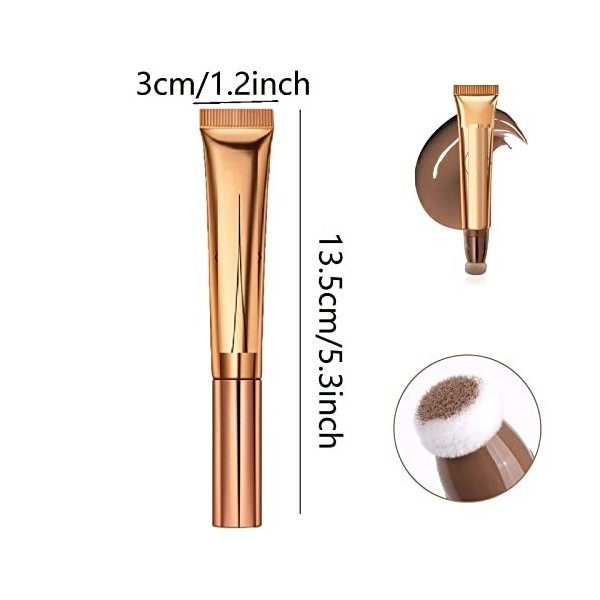 Contouring Stick Contouring Creme,Bâton Surligneur Blush,Contouring Maquillage Stick,Contouring Liquide Contouring,Crème Bron