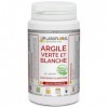 Argile verte et blanche Labofloral 150 gélules dosées à 420 mg - Complément alimentaire - vertus purifiantes et apaisantes du