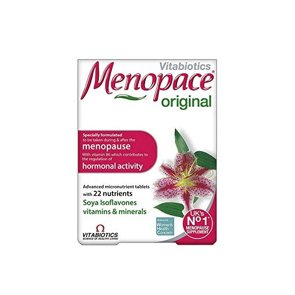 Menopace Vitabiotics - 30 comprimés