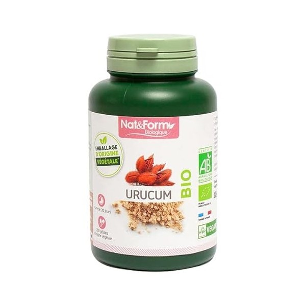 Nat & Form Bio Urucum 200 gélules végétales