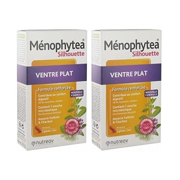 Ventre Plats 2x30 Comprime Menophytea silhouette Ménophytea