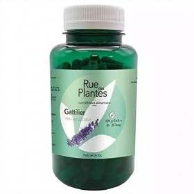 Gattilier 120 gélules - Idéal durant le cycle menstruel - Complément alimentaire formulé exclusivement à partir du Gattilier 