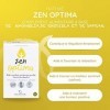 ZEN OPTIMA - Complément Alimentaire - Aide à Maintenir une Humeur Positive - Favorise la Relaxation - 60 Gélules