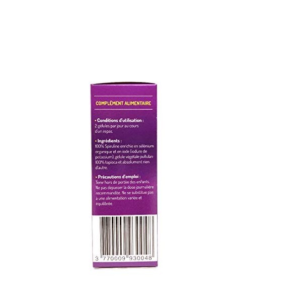 Thyréodoxium® -Stimule la Thyroïde et sa Production dHormones Thyroïdiennes-Sélénium et Iode biodisponible-Complément alimen