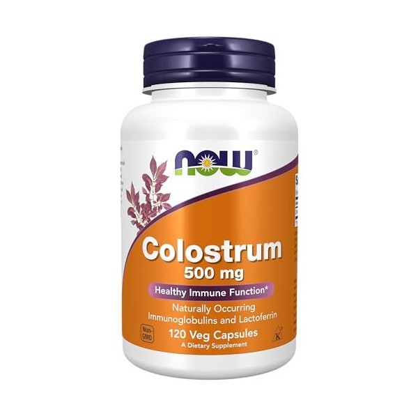 NOW Foods - Colostrum 500 mg 120 gelules