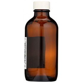 Aura Cacia Bottle Glass Amber With Writable Label 4 Oz