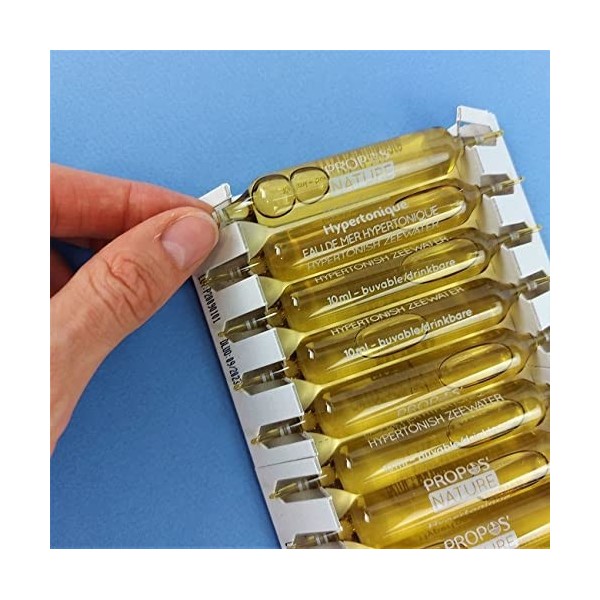 Plasma marin hypertonique - 30 ampoules de 10ml - Propos Nature