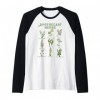 Apothicaire Herbes Plantes Botaniques Vintage Cottagecore Manche Raglan