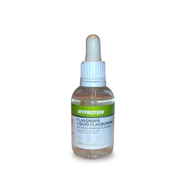 My Protein Flavdrops Aromatisant Liquide Saveur Banane Stevia 50 ml