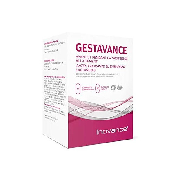 inovance gestavance 30 comprimes + 30 capsules