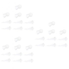 EXCEART 30 Pcs Rempli De Colle Méduse Silicone Moule Trucs Animaux Mini Animaux Résine Matériaux De Remplissage Époxy Résine 