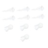 EXCEART 30 Pcs Rempli De Colle Méduse Silicone Moule Trucs Animaux Mini Animaux Résine Matériaux De Remplissage Époxy Résine 