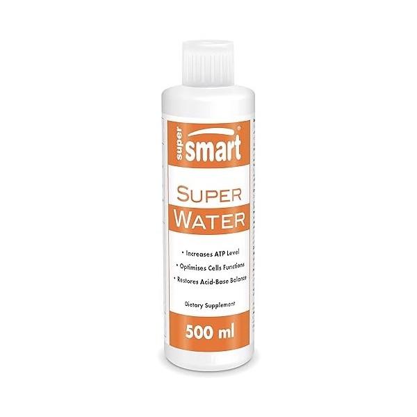 SuperWater 500 ml - Aide à Prévenir la Déshydratation au Cours des Efforts de Longue Durée - Contribue à Augmenter les Niveau