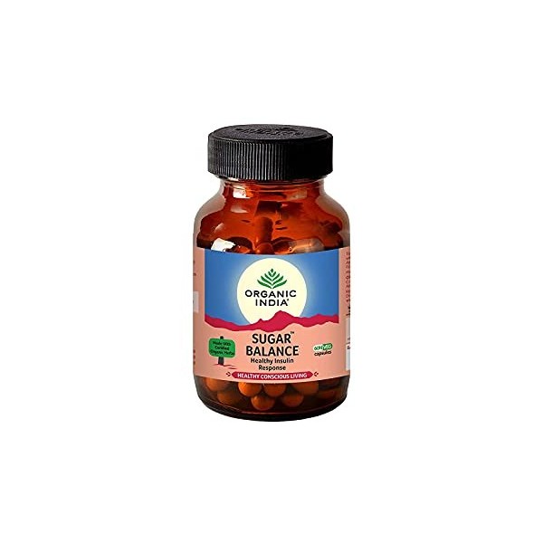 Green Velly Organic Sugar Balance - 60 N Veg Capsules