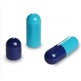 DR T & T Capsules gélatines Taille 1 Taille 1 Bleu Noir Corps Top séparé 1000 