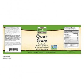 Now 100% Pur Gomme de Guar En