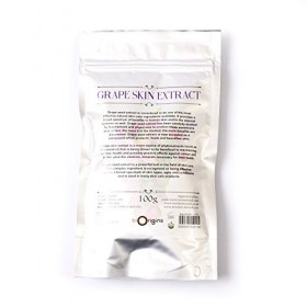 Raisin Peau 30% Polyphénols Extrait Poudre 100g