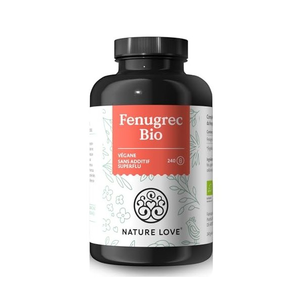 Capsules de fenugrec bio