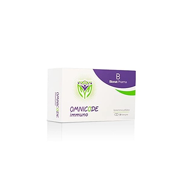 Omnicode Immuno Capsules - maintains the bodys natural defenses, resilience and fully supports the immune system 30 capsule