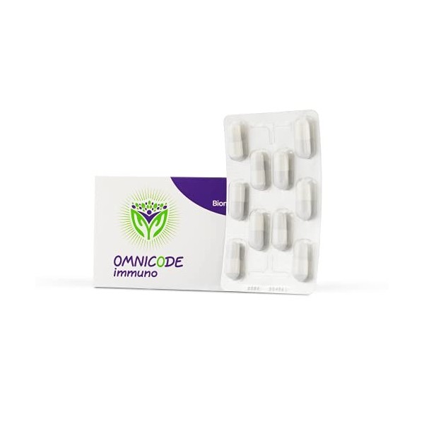 Omnicode Immuno Capsules - maintains the bodys natural defenses, resilience and fully supports the immune system 30 capsule