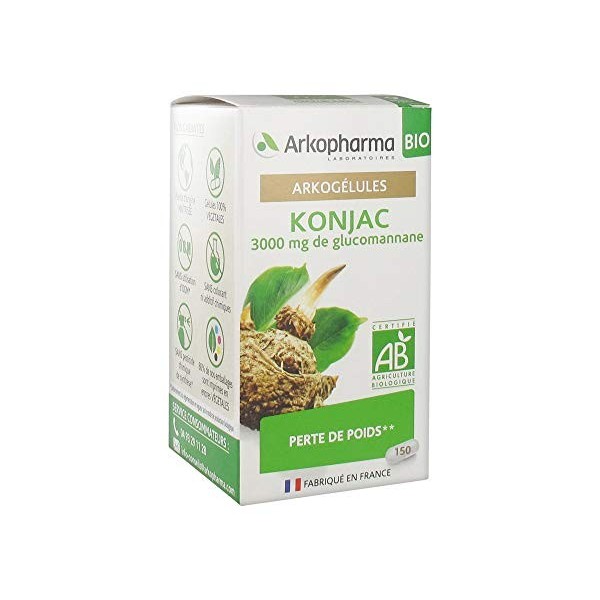 Arkopharma Arkogélules Konjac Bio 150 Gélules