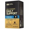 Optimum Nutrition Gold Standard Daily Support Focus, Complément alimentaire pour adultes, gélules de caféine avec vitamines D