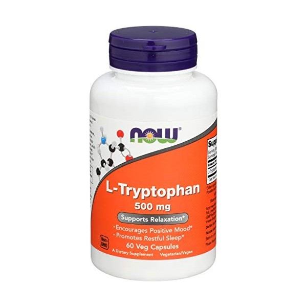 L Tryptophan 500mg 60 Vcaps