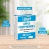 Apple polyphenols 600 mg - Lutte contre le Stress Oxydatif Associé au Vieillissement Cellulaire - Extrait de Pomme Standardis