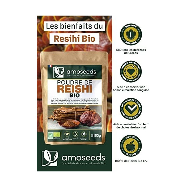 Reishi en Poudre Bio 150g 