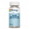 Solaray Hair Nutrients | Enrichie en L-cystéine | Force et beauté des cheveux | 60 capsules