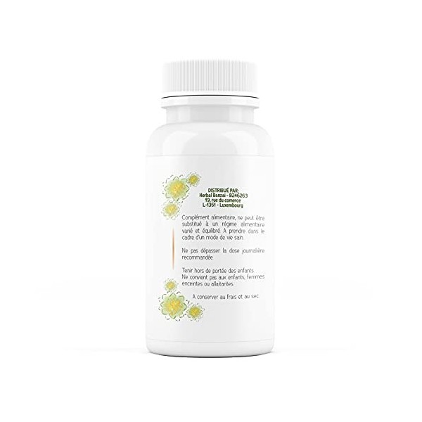 Rhodiola Rosea Gelules | 6% en Salidrosides | 200mg - 60 Gelules | 100% Vegan & Sans Additif