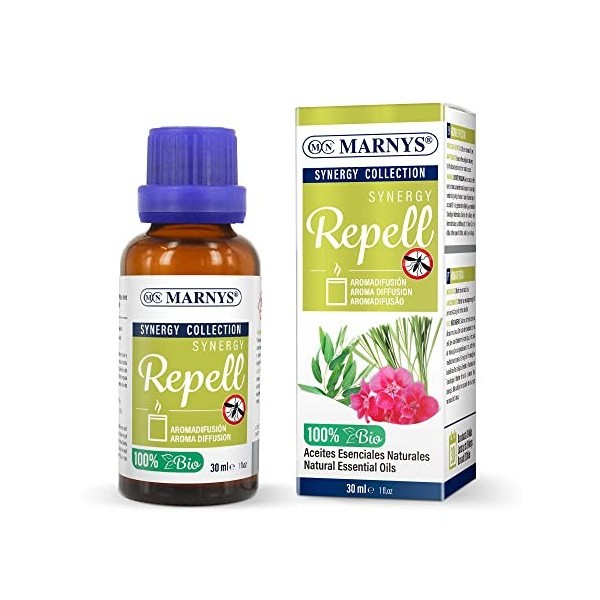 MARNYS Synergy Repell Parfum huiles essentielles 100% naturelles BIO 30 ml