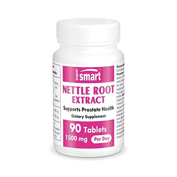 Nettle Root Extract - Extrait Naturel de Racine d’Ortie - Contribue à Soulager les Symptômes de l’Hypertrophie Bénigne de la 